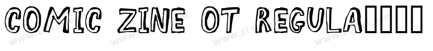 Comic Zine OT Regula字体转换